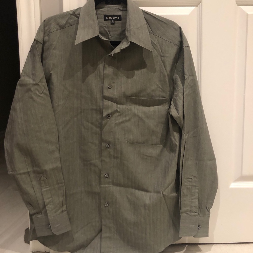 Claiborne Green Dress Shirt